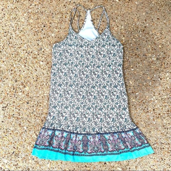 Altar’d State Paisley Boho Racerback Dress M - Picture 1 of 9